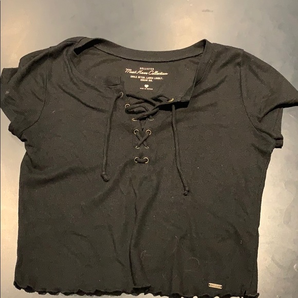 HOLLOSTER TIE TEE - Picture 2 of 3